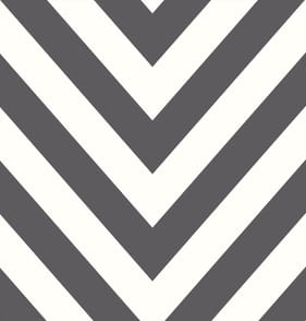 Chevron Wallpaper 12574 - Black/White