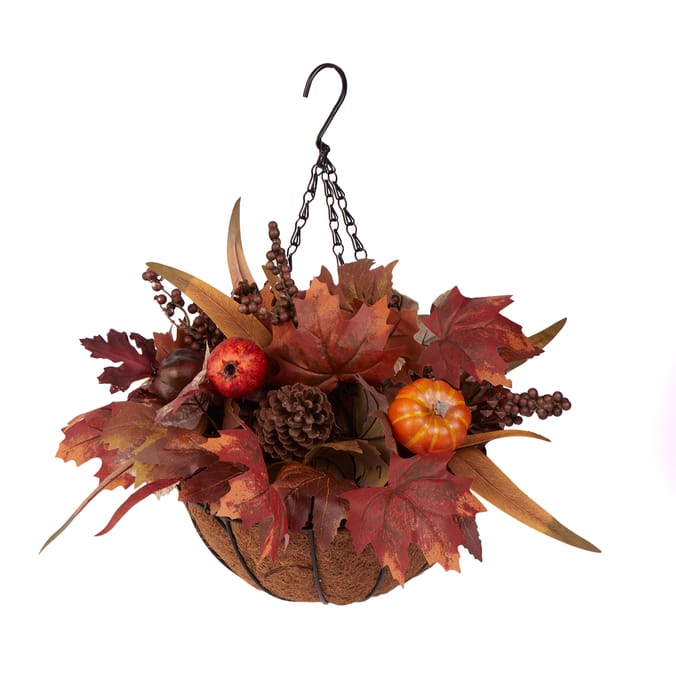The Lifestyle Edit Harvest Hanging Basket 