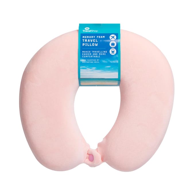 Pink 2024 neck pillow