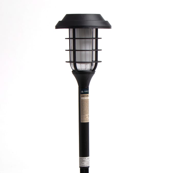 Firefly Lantern Stake Solar Light x2 - Black