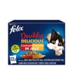 Felix Doubly Delicious Meat Selection in Jelly Wet Cat Food 12 x 100g