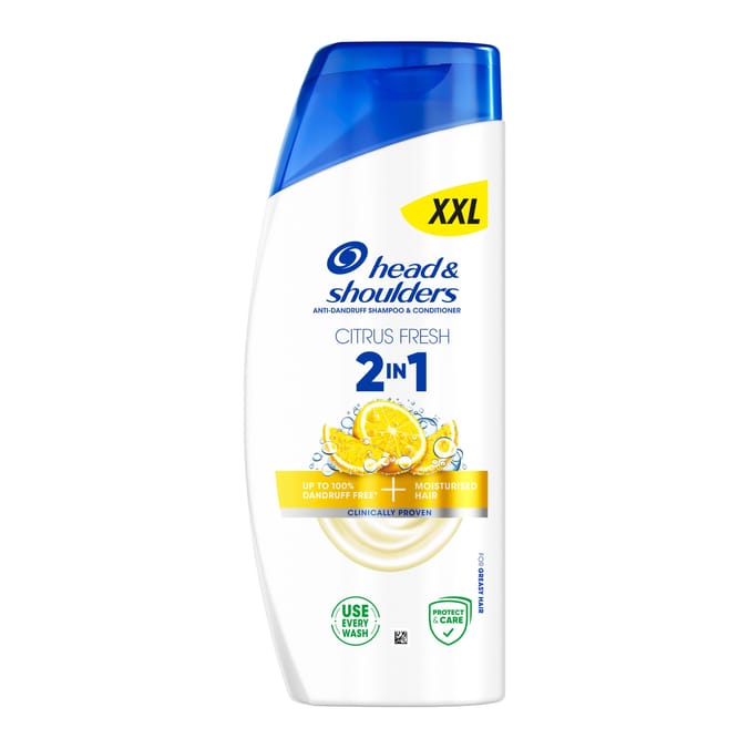 Head & Shoulders Citrus Fresh 2in1 Anti Dandruff Shampoo 625ml