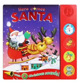 Here Comes Santa Book With Sounds