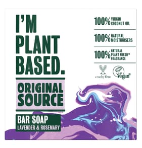 Original Source I'm Plant Based Lavender & Rosemary Bar Soap 100g x2