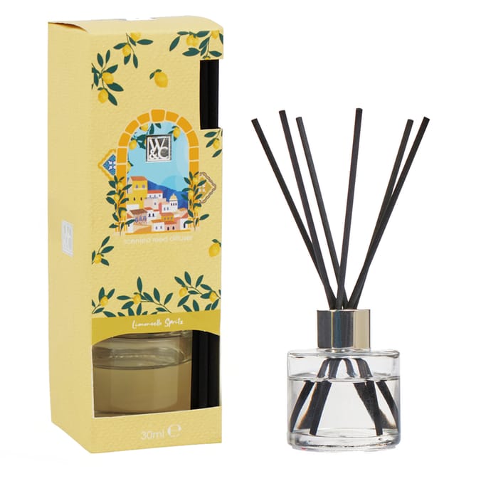 Wickford & Co Scented Reed Diffuser 30ml - Limoncello Spritz