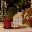 Winter Charm LED Glazed House