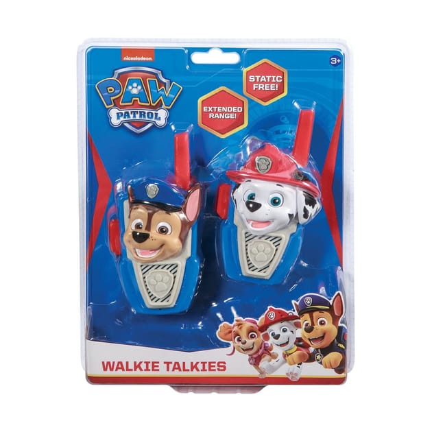 Paw patrol walkie cheap talkies home bargains