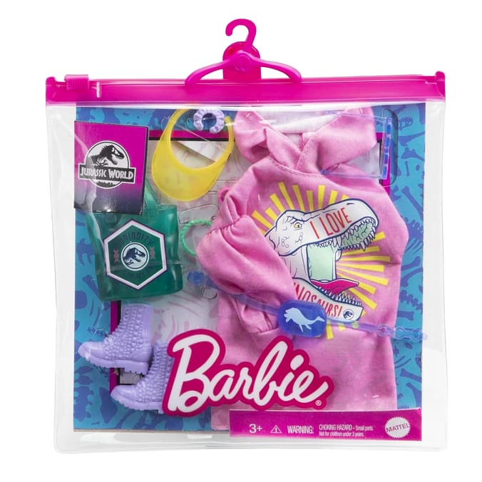 Barbie Doll Fashion Pack Jurassic World Outfit