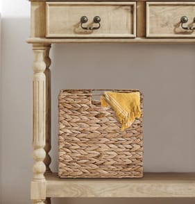Home Collections Hyacinth Cube Basket