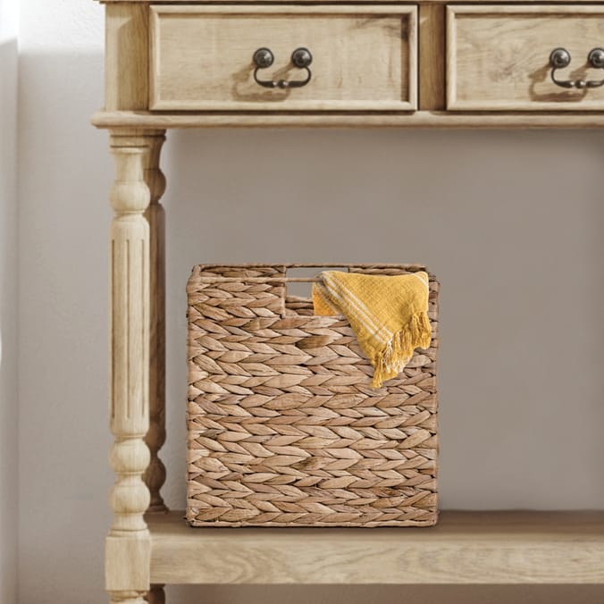 Home Collections Hyacinth Cube Basket