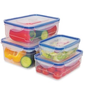 Kitchen Solutions Rectangle Food Container 4 Pack