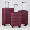 Salisburys Ibiza Hard Shell Suitcase - Burgundy