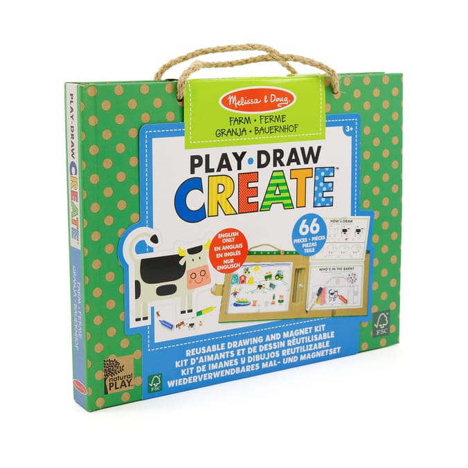 Melissa & Doug Play, Draw, Create - Farm