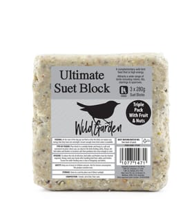 Wild Garden Ultimate Suet Block 3 x 280g