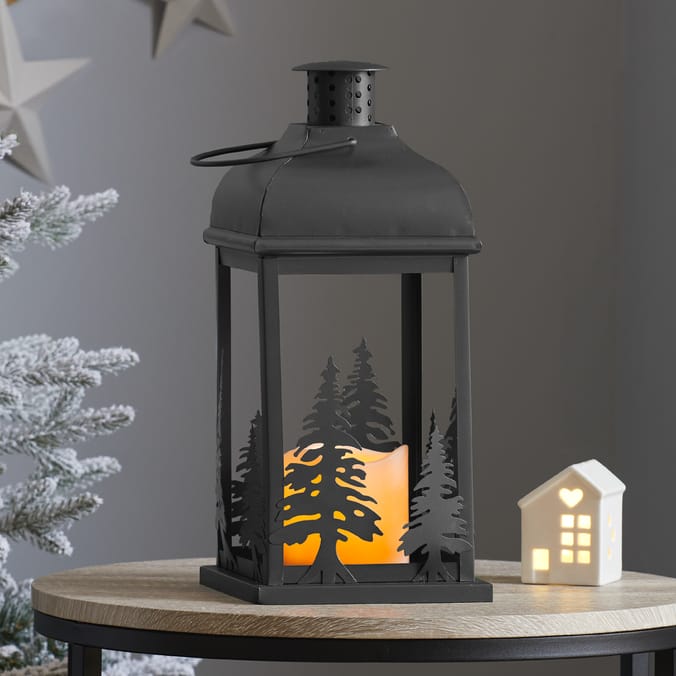 Nordic Spirit LED Metal Lantern