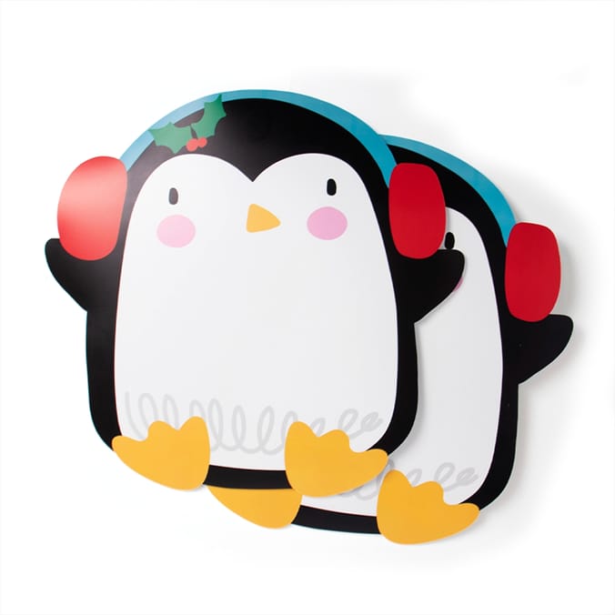 Sleigh Bells Wipe Clean Place Mats 2 Pack