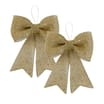 Festive Feeling Gem Bow 2 Pack - Gold