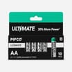 Pifco AA Ultimate Super Alkaline Batteries 10 Pack
