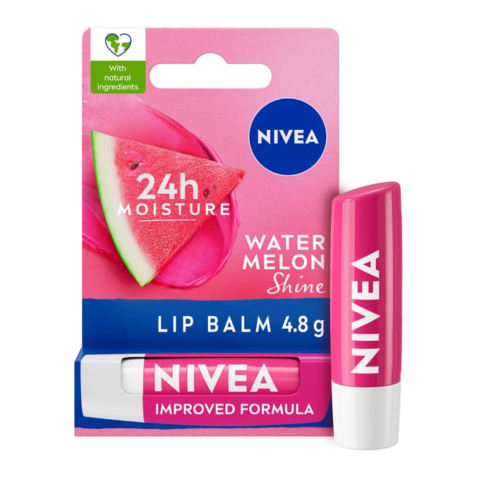 Nivea Lip Balm 4.8g - Watermelon Shine