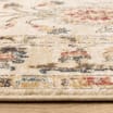 Asiatic Raja Border Runner RA05 - Cream/Multi
