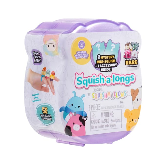 Squishmallows Squish-a-longs Surpise Mini Figures - Series 4