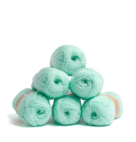Crafty Things Double Knit Yarn 100g - Mint x6
