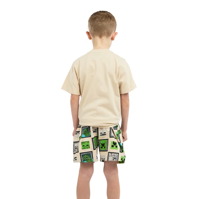 Minecraft Short Sleeve Pyjama Set