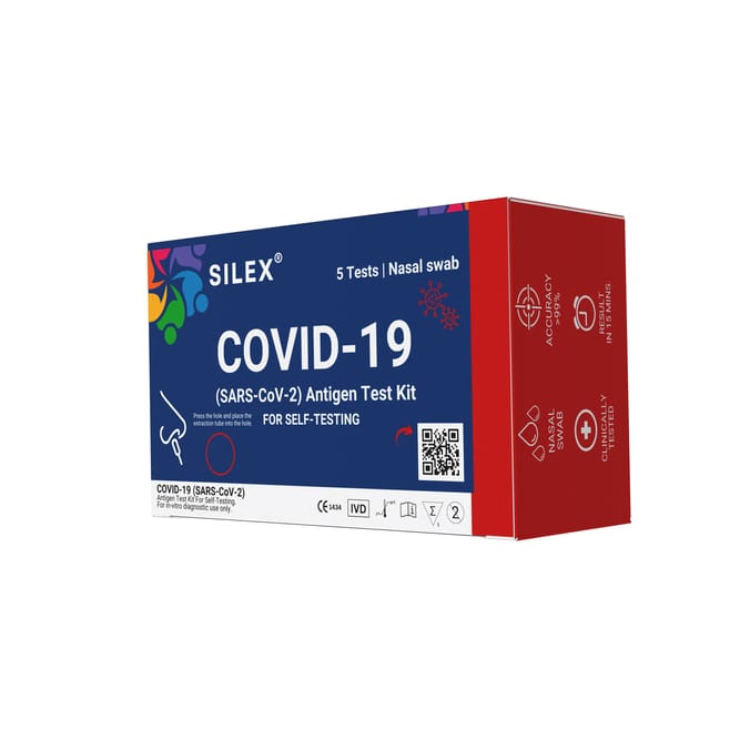Silex Covid-19 Self Test 5 Pack