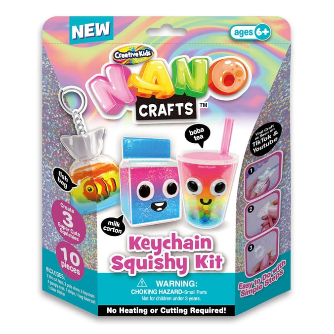 Nano Crafts Keychain Squishy Kit