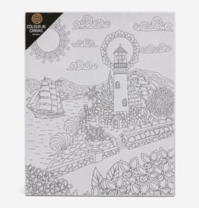 Colour Your Own Canvas 25x30cm Assorted