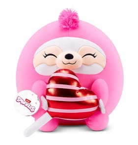 Snackles 14" Plush Valentine's Edition - Sloth & Lollipop