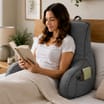 Home Collections Back Support Cuddle Cushion - Grey   