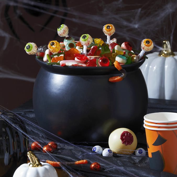 Haunted House Large Cauldron Sweet Bowl