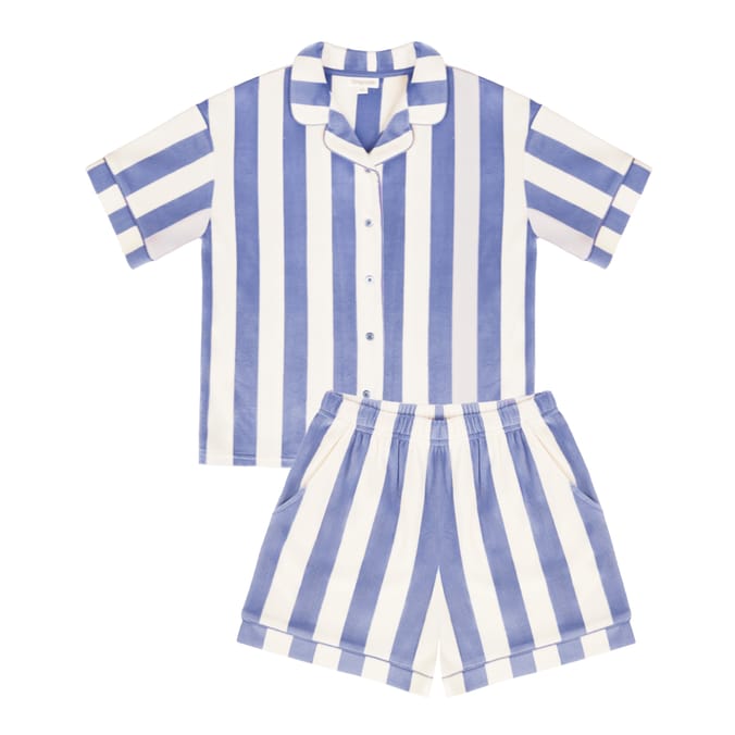 Originals Ladies Blue Stripe Valour Pyjamas
