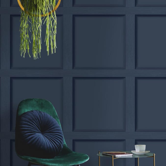 Modern Wood Panel Wallpaper
