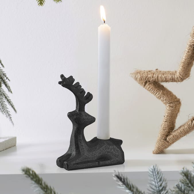 Elegance Stag Candle Holder