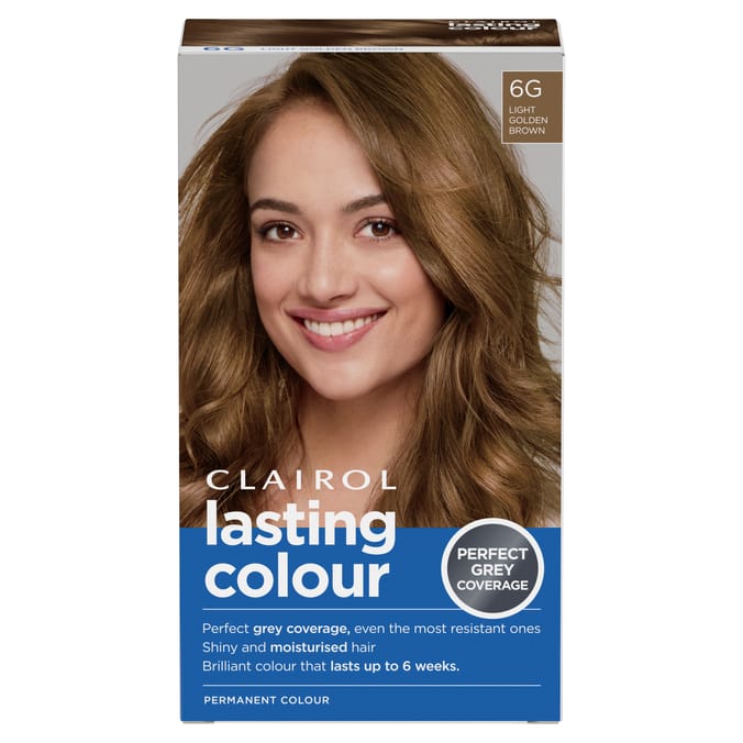 Clairol Lasting Permanent Colour Hair Dye 6G Light Golden Brown