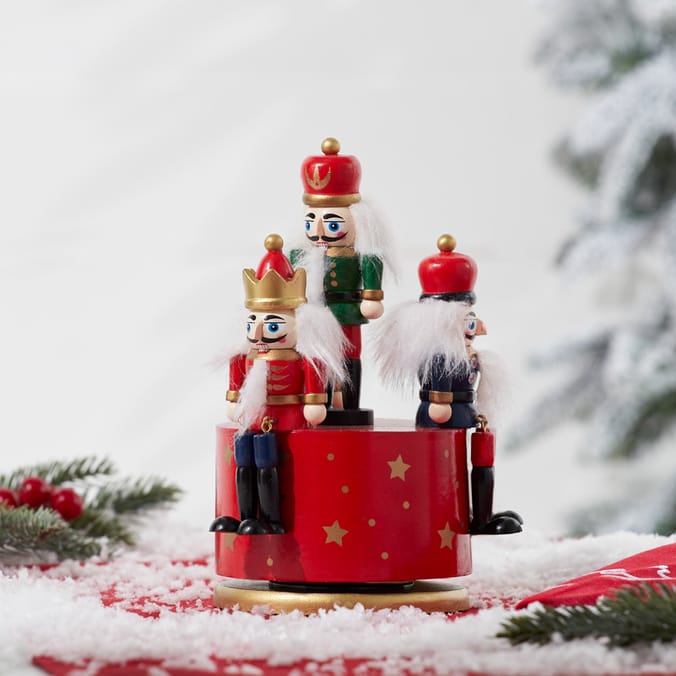 Festive Feeling Nutcracker Music Box