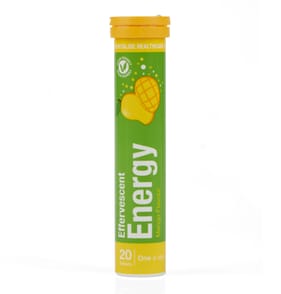 Revitalise Healthcare Effervescent Energy Tablets 20s - Mango