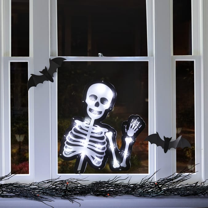 Haunted House Light Up Window Decoration