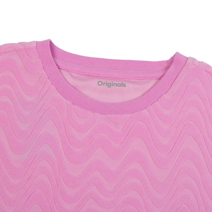 Originals Pink Towelling Co-Ord Set