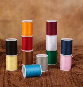 Hand Made With Love Polyester Threads 12 Pack