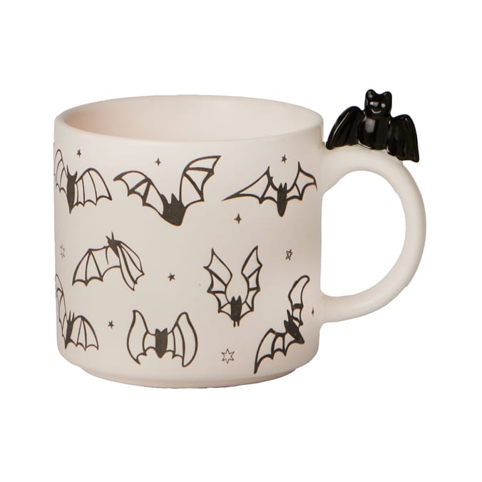 Hallow Scream Bat Mug