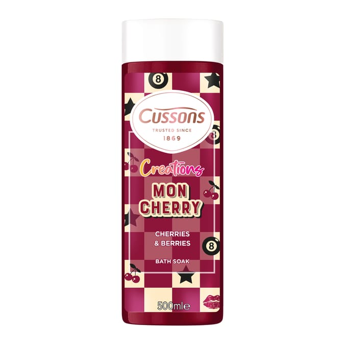 Cussons Creations Mon Cherry Bath Soak 500ml