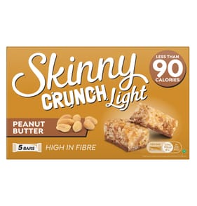 Skinny Crunch Light Bar 20g 5 Pack - Peanut Butter