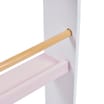 Liberty House Toys Kids Picture Book Wall Bookshelf - White & Pink