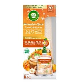 Air Wick Pumpkin Spice & Everything Nice 24/7 Active Fresh Kit 228ml