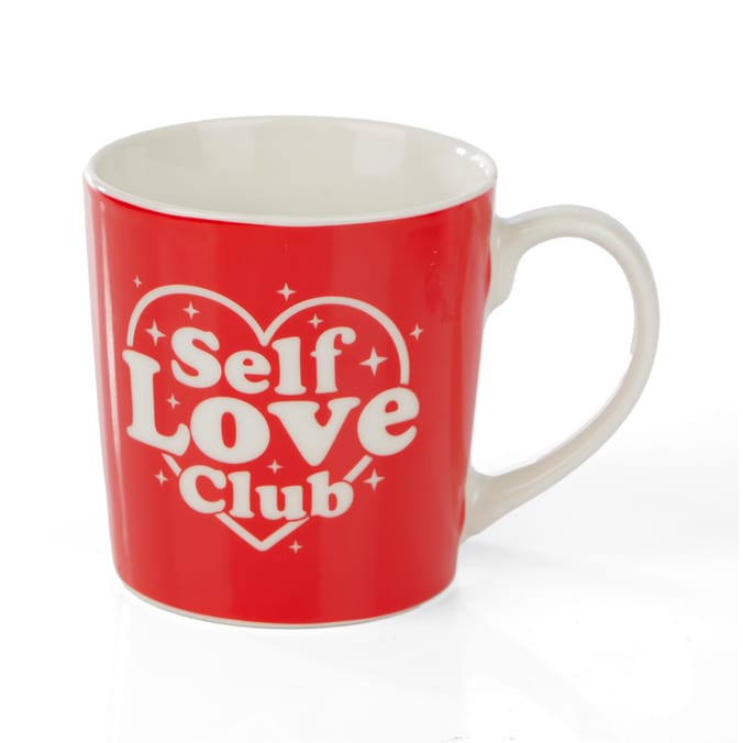  With Love Slogan Mug - Self Love Club