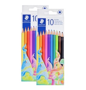 Staedtler Colouring Pencils 10 Pack x2