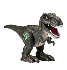 Robo Alive Attacking T-Rex - Grey